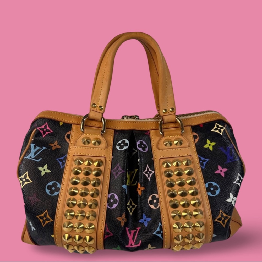 Monogram Multicolor Courtney MM Black - Picture 1 of 16